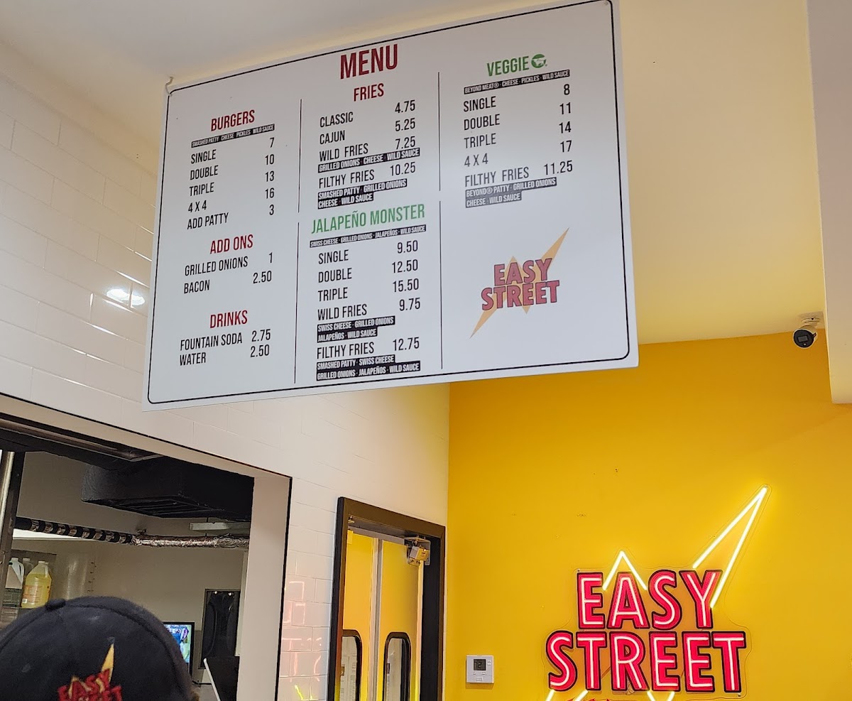 Easy Street Burgers Menu - Image 6